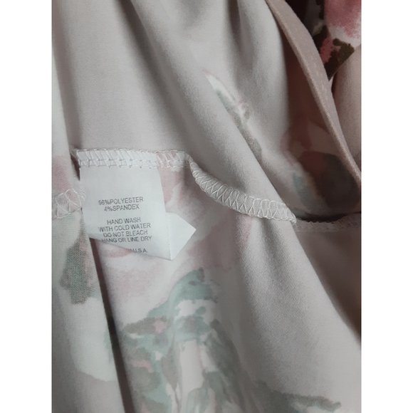 Kayla's Armoire Floral Faux-Wrap Assymetric Dress - Picture 15 of 16